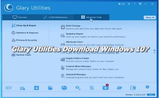 Glary Utilities Download Windows 10