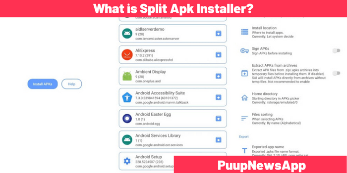 What is Split Apk Installer?