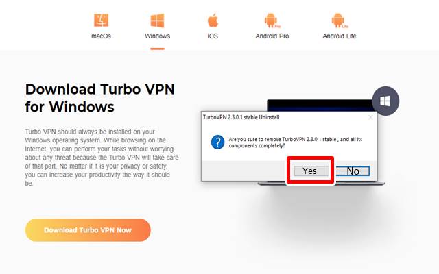 How to Uninstall Turbo VPN?