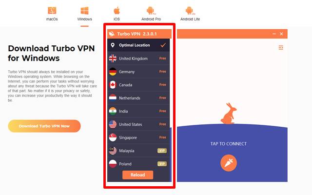 How to Use Turbo VPN for PC?