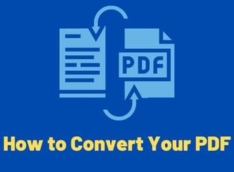 How to Convert Your PDF