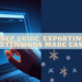 how to export extensions from Chrome